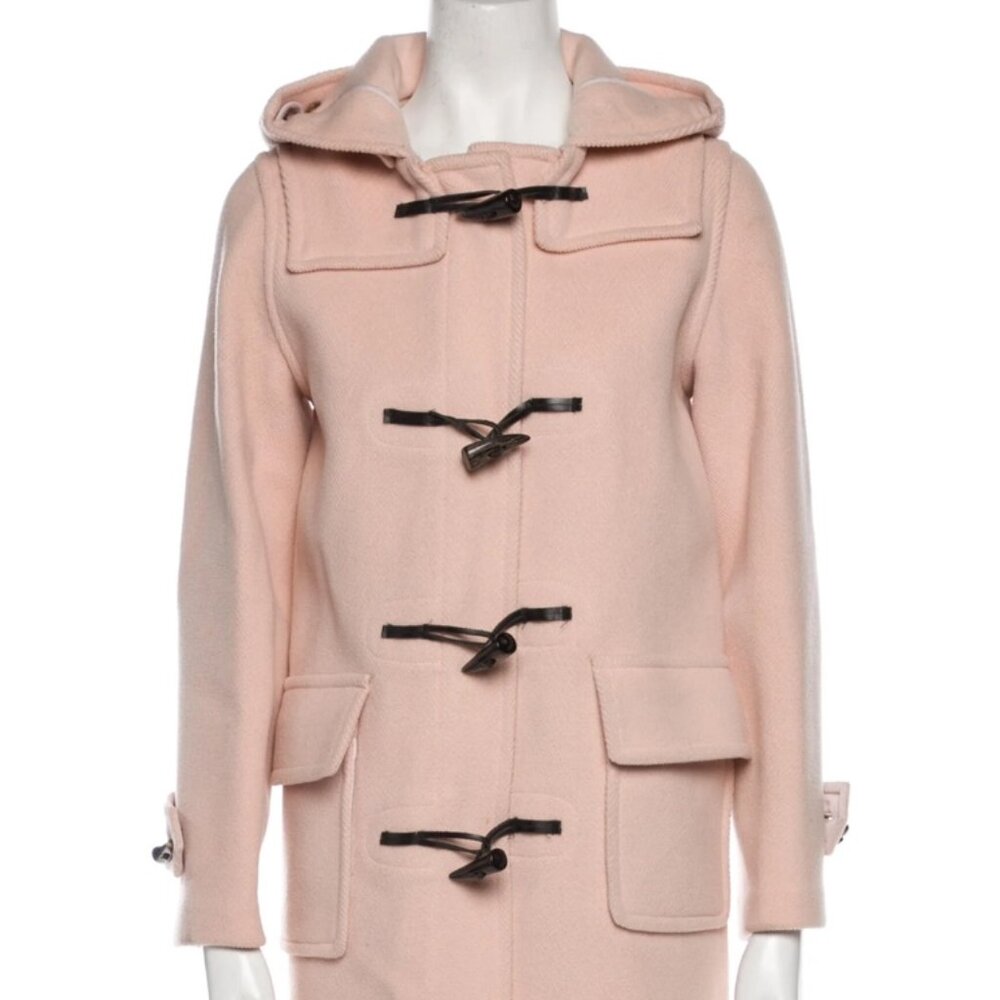Authentic Burberry Pink Wool Coat
